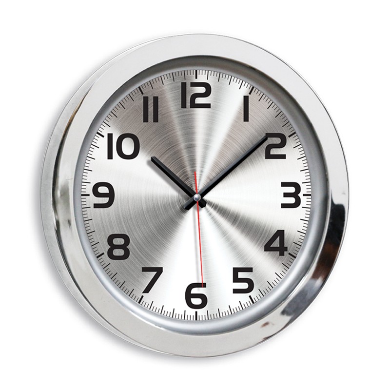 KP1130-1128 Metalize Duvar Saati