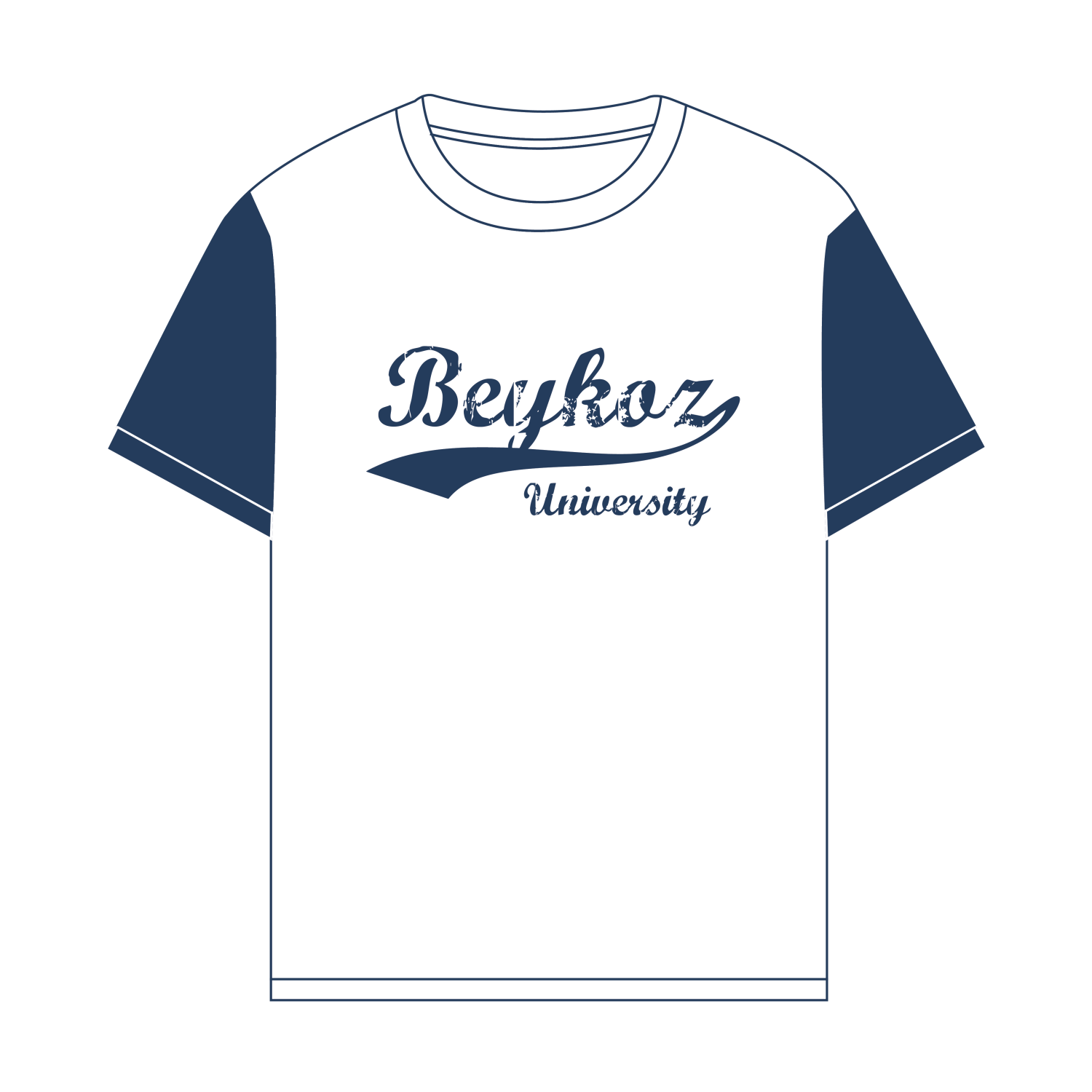 Beykoz Üniversitesi Model 2 Reglan T-shirt