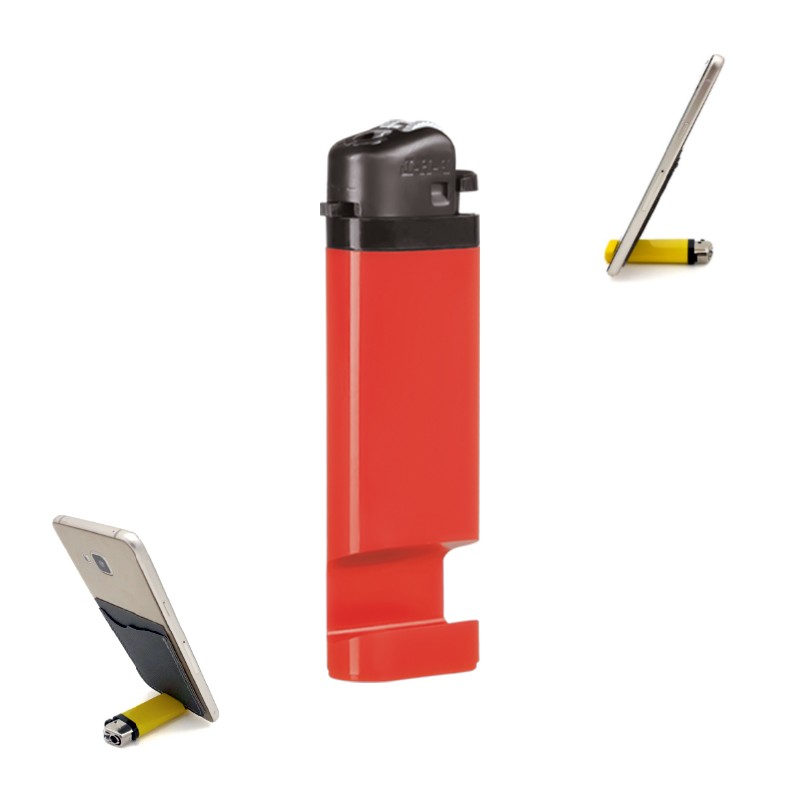 KP02133-1103 Telefon Standlı Taşlı Sibopsuz Çakmak