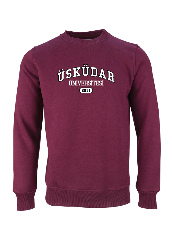 Üsküdar Üniversitesi Sweatshirt Model 1